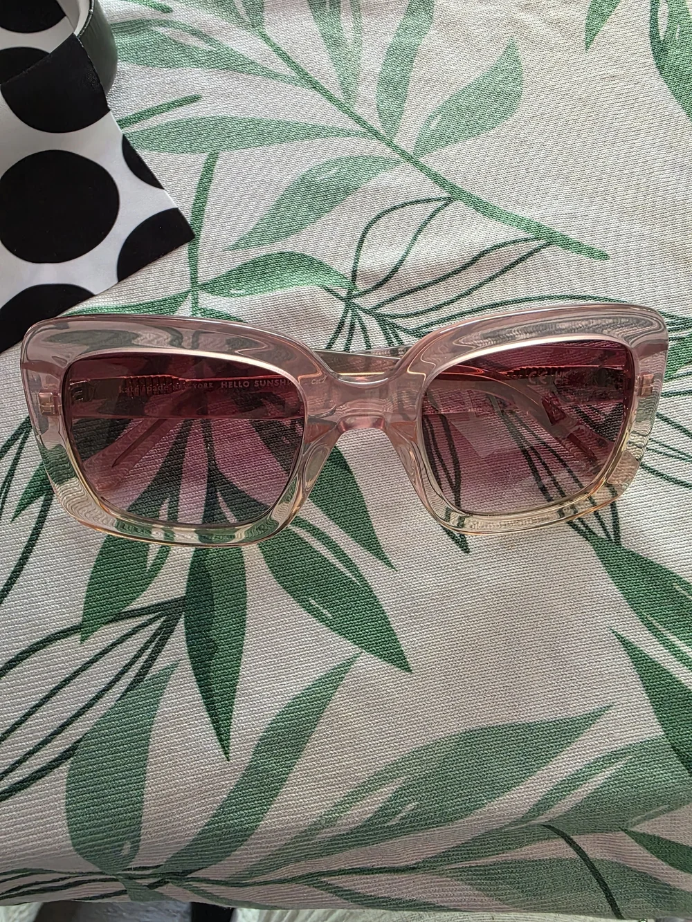Kate Spade Bellamy Sunglasses Pink GRADIENT 52-23-140 035J3X NEW